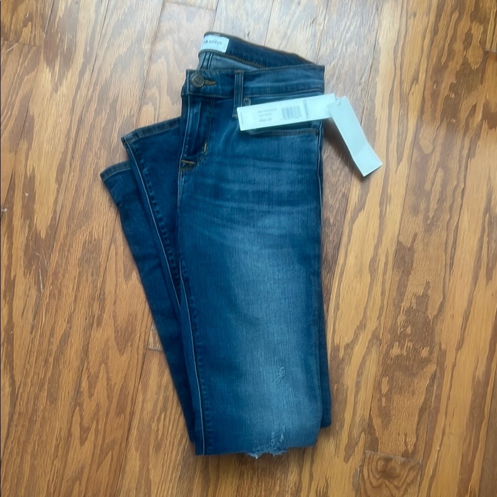 Blue Skinny Jeans with Classic Denim Look